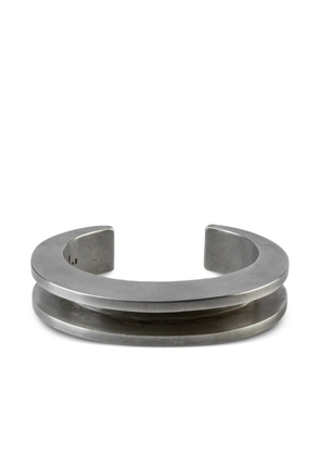 Parts of Four sterling silver Crescent Channel bracelet