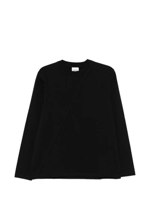 Arte Antwerp circle-logo longsleeve T-shirt - Black