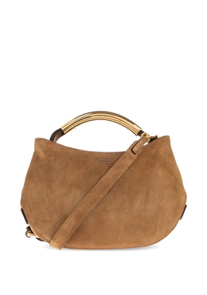 Moschino small Handle Me tote bag - Brown