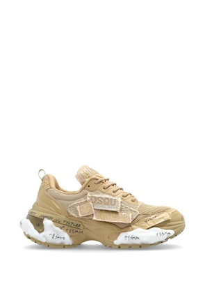 DSQUARED2 Faster patch sneakers - Neutrals