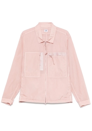 C.P. Company logo-embroidered jacket - Pink
