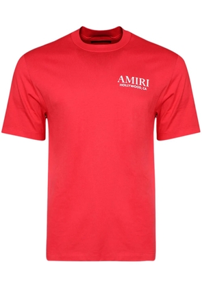 AMIRI graphic-print cotton T-shirt - Red