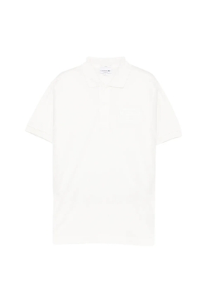 Lacoste logo-embroidered polo shirt - White