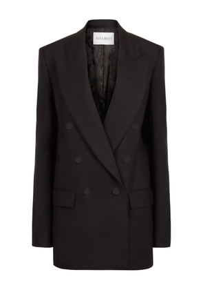 Nina Ricci double-breasted wool blazer - Black