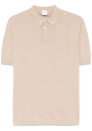 Eleventy fine-knit polo shirt - Neutrals