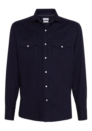 Brunello Cucinelli Easy shirt - Blue