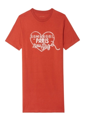 Zadig&Voltaire Dima mini dress - Orange