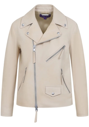 Ralph Lauren Collection leather jacket - Neutrals