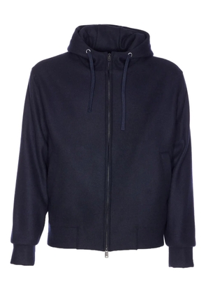 Circolo 1901 zip-front hoodie - Blue