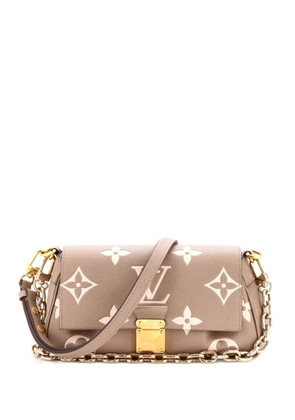 Louis Vuitton Pre-Owned Favorite NM Handbag Bicolor Monogram Empreinte Giant shoulder bag - Neutrals