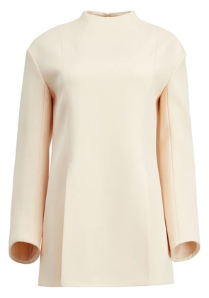 KHAITE The Mahni slit-detail blouse - Neutrals