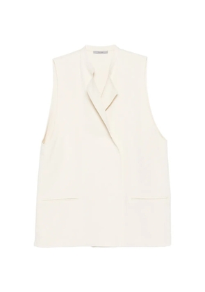 Dusan welt-pocket gilet - Neutrals