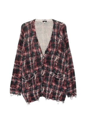 R13 frayed cardigan - Black