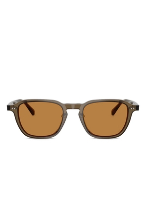 Oliver Peoples square-frame sunglasses - Brown