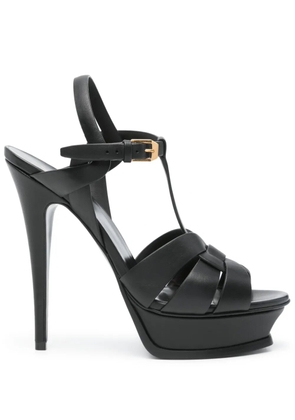 Saint Laurent Pre-Owned 150mm Tribute sandals - Black