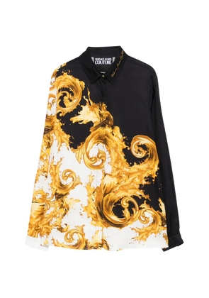 Versace Jeans Couture baroque-print shirt - Black