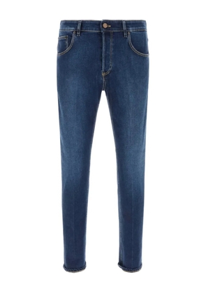 PT Torino logo-patch jeans - Blue