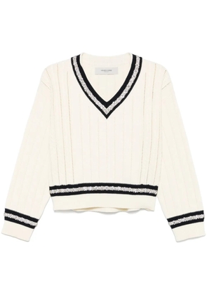 Golden Goose crystal-embellished sweater - Neutrals