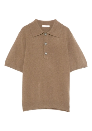 ENTIRE STUDIOS buttoned polo shirt - Brown