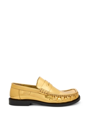 LOEWE Campo loafers - Gold