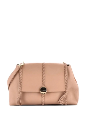 Chloé Pre-Owned Penelope Soft Leather Large shoulder bag - Neutrals