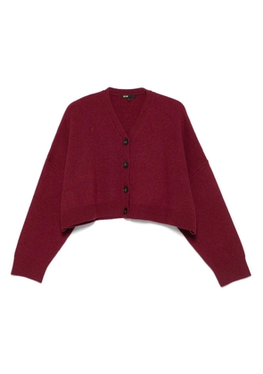 Maje cropped cardigan - Red