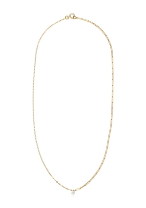 Yvonne Léon 18kt yellow gold diamond necklace