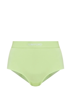 TOM FORD high-waisted briefs - Green