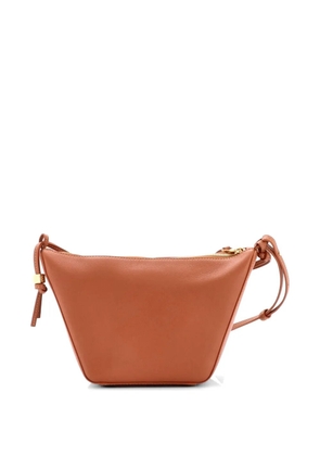 Loewe Pre-Owned Hammock Hobo Leather Mini crossbody bag - Brown