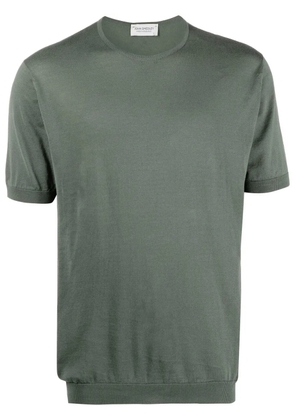 John Smedley round-neck cotton T-shirt - Green