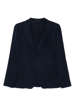 Giorgio Armani single-breasted blazer - Blue