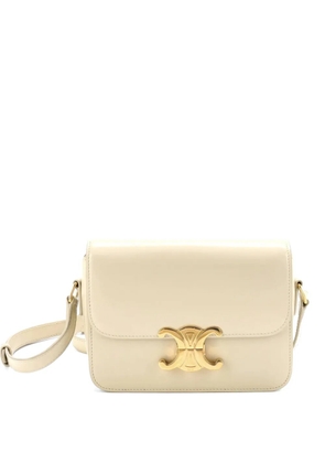 Celine Pre-Owned Triomphe Shoulder Bag Smooth Calfskin Teen crossbody bag - Neutrals