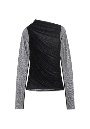 FRAME draped top - Black