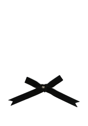 Valentino Garavani velvet hair bow - Black