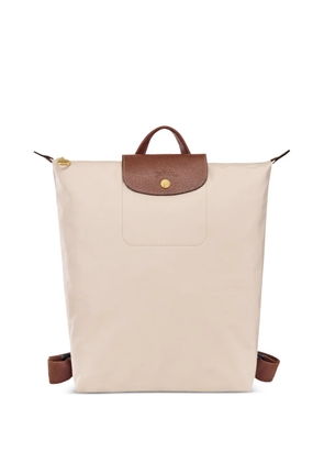 Longchamp medium Le Pliage backpack - Neutrals