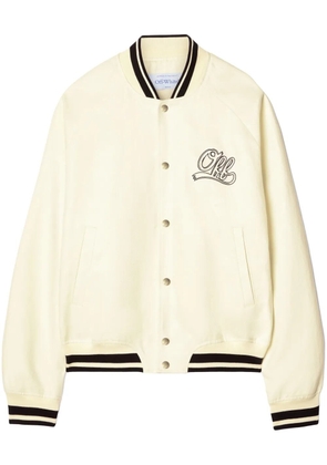Off-White Off Italic jacket - Neutrals