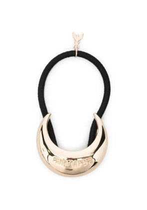 Patrizia Pepe jewel pendant elastic band hair accessories - Gold
