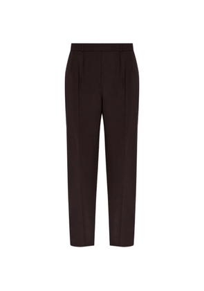 Lacoste pleated trousers - Brown