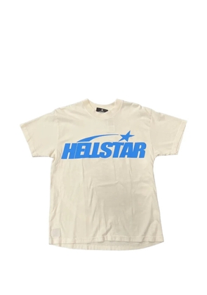 HELLSTAR logo-print T-shirt - Neutrals