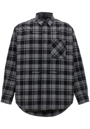 Off-White checked shirt - Grey