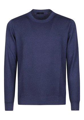 Fay crew-neck wool sweater - Blue