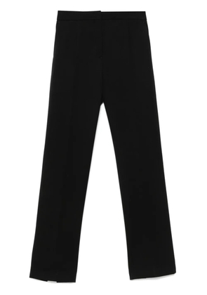 Jil Sander grain-de-poudre trousers - Black