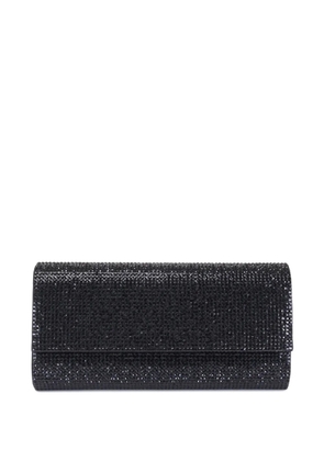 Judith Leiber crystal-embellished clutch bag - Black