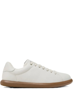 Camper leather lace-up trainers - White