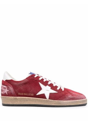 Golden Goose Ball Star low-top sneakers - Red