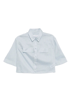 Maison Kitsuné striped shirt - Blue