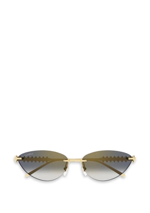 Cartier Eyewear Clash sunglasses - Gold