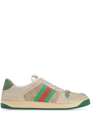 Gucci Screener lace-up sneakers - Neutrals