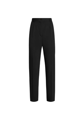 Dolce & Gabbana wool gabardine trousers - Black