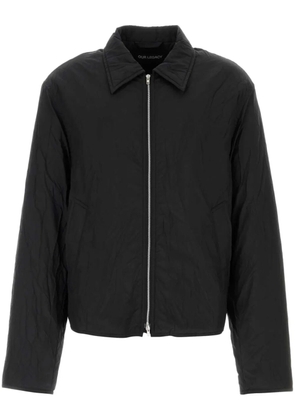 OUR LEGACY padded shirt jacket - Black
